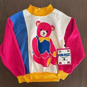 NWT Sun-Daze Teddy Bear T-Shirt Size 6